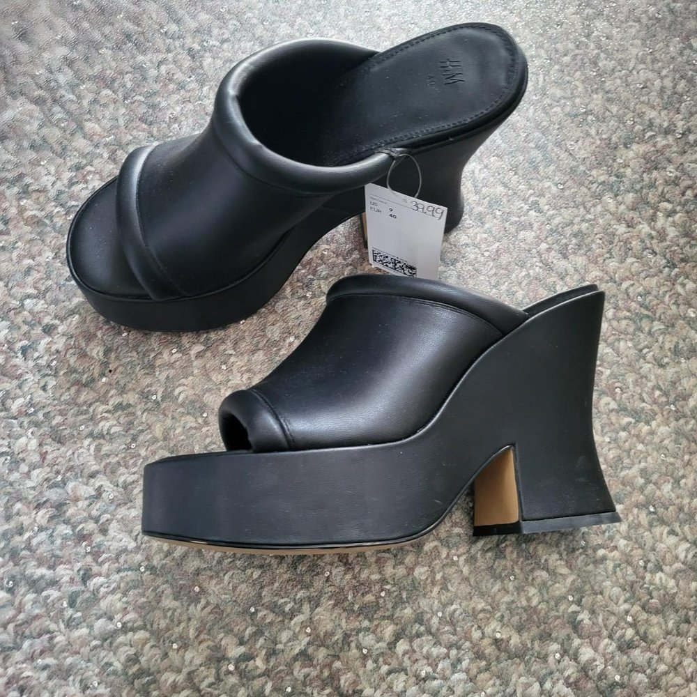 H&M Platform Mules - Picture 3 of 7